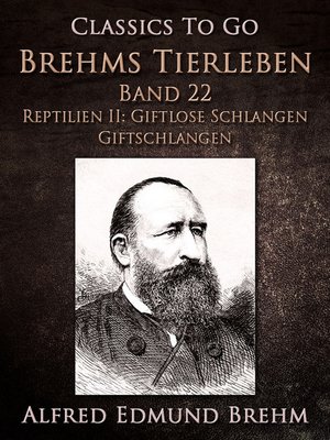 cover image of Brehms Tierleben. Kriechtiere. Band 22